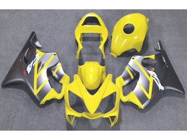 Amarillo & Plata Mate 2001-2003 CBR600 F4i Carenados Moto