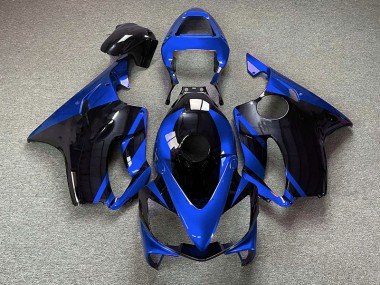 Azul Brillante & Negro 2001-2003 CBR600 F4i Carenados Moto