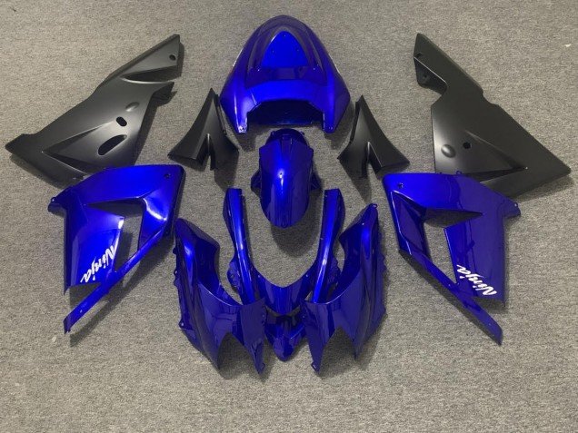 Azul Brillante & Negro 2004-2005 ZX10R Carenados Moto Azul Brillante & Negro 2004-2005 ZX10R Carenados Moto