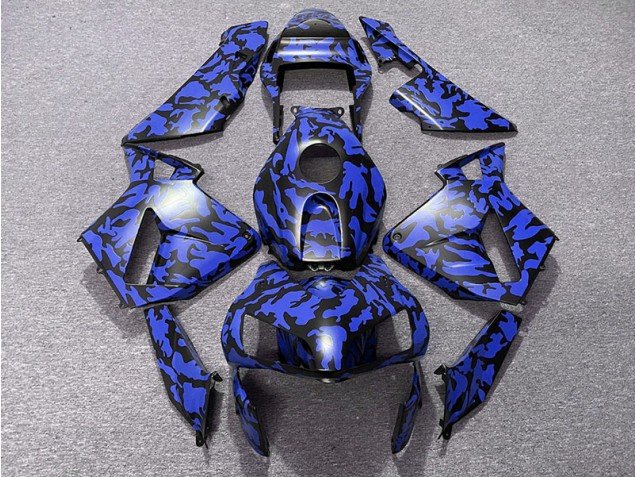 Azul Camuflaje 2003-2004 CBR600RR Carenados Moto Azul Camuflaje 2003-2004 CBR600RR Carenados Moto