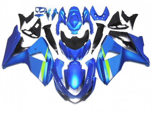 Azul Mate 2009-2016 GSXR 1000 Carenados Moto Azul Mate 2009-2016 GSXR 1000 Carenados Moto
