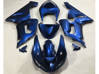 Azúl Metálico 2005-2006 ZX6R Carenados Moto