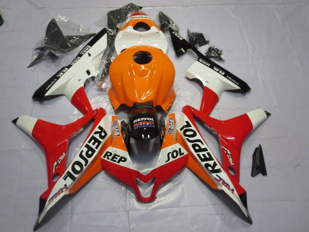 Blanco Repsol 2007-2008 CBR600RR Carenados Moto Blanco Repsol 2007-2008 CBR600RR Carenados Moto