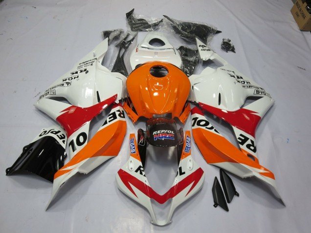 Blanco Repsol 2009-2012 CBR600RR Carenados Moto