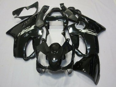 Calcomanía Plateada Negra Brillante 2001-2003 CBR600 F4i Carenados Moto