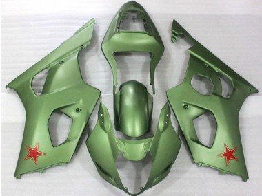Ejercito Verde 2003-2004 GSXR 1000 Carenados Moto