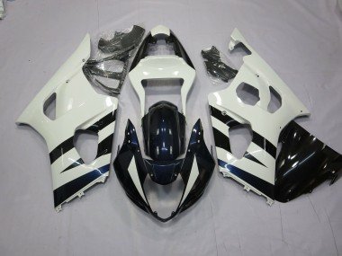 En Blanco & Negro 2003-2004 GSXR 1000 Carenados Moto