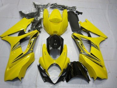 Estilo Amarillo OEM 2007-2008 GSXR 1000 Carenados Moto
