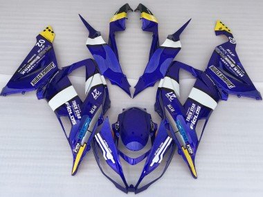 Estilo Azul 2013-2018 ZX6R Carenados Moto