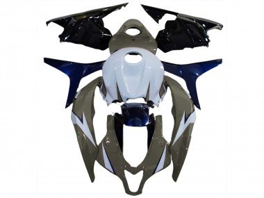 Marrón Brillante & Azul 2009-2012 CBR600RR Carenados Moto