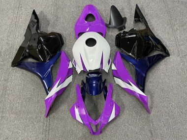 Morado & Blanco 2009-2012 CBR600RR Carenados Moto