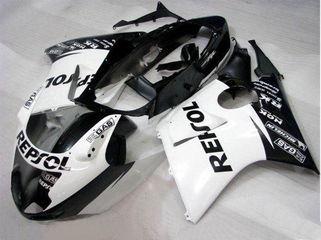 Negro Blanco Repsol 1996-2007 CBR1100XX Carenados Moto