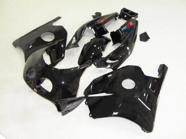 Negro Brillante 1990-1998 CBR250RR Carenados Moto