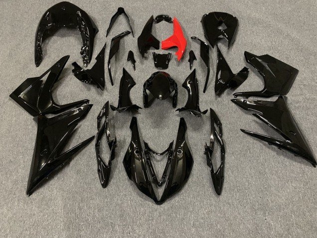 Negro Brillante 2013-2016 Daytona 675 Carenados Moto Negro Brillante 2013-2016 Daytona 675 Carenados Moto