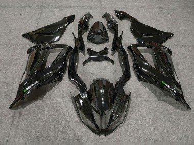 Negro Brillante Con Calcomanías 2013-2018 ZX6R Carenados Moto