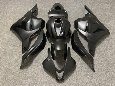 Negro Mate 2009-2012 CBR600RR Carenados Moto