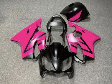 Negro Mate & Rosa 2001-2003 CBR600 F4i Carenados Moto