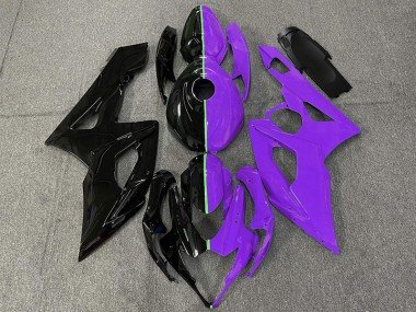 Negro & Morado 2005-2006 GSXR 1000 Carenados Moto