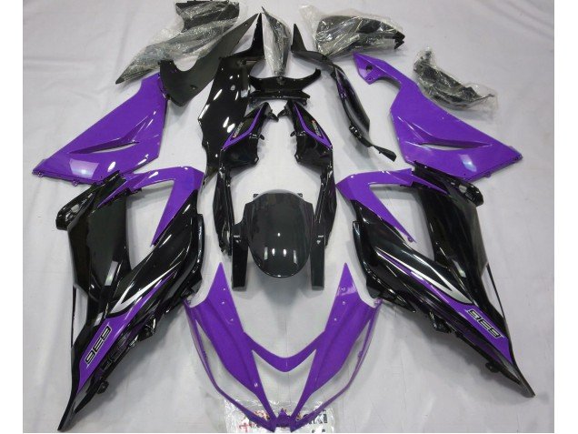 Negro & Morado 2013-2018 ZX6R Carenados Moto Negro & Morado 2013-2018 ZX6R Carenados Moto