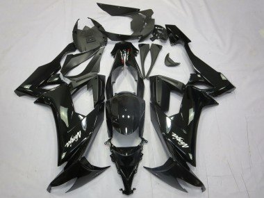 Ninja Negro 2008-2010 ZX10R Carenados Moto