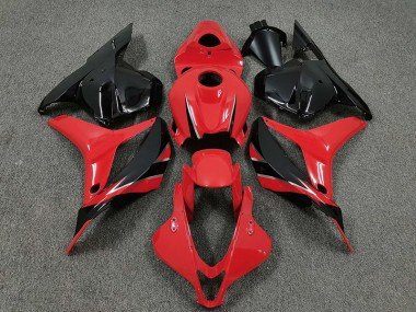 OEM Estilo Rojo & Negro 2009-2012 CBR600RR Carenados Moto