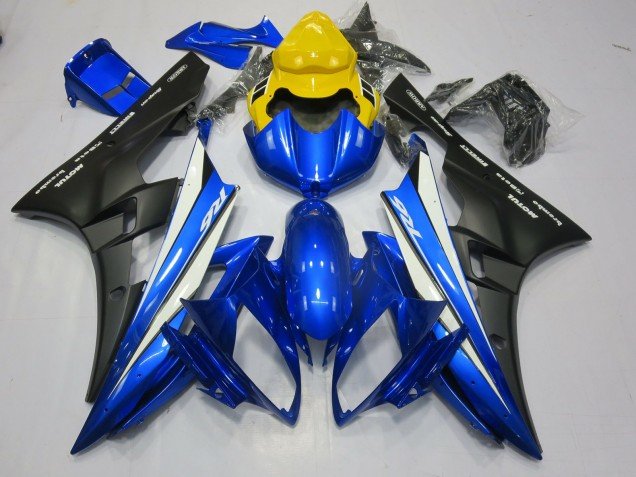 Parte Trasera Amarilla 2006-2007 R6 Carenados Moto