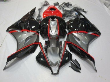 Pin Rojo Negro & Gris 2009-2012 CBR600RR Carenados Moto
