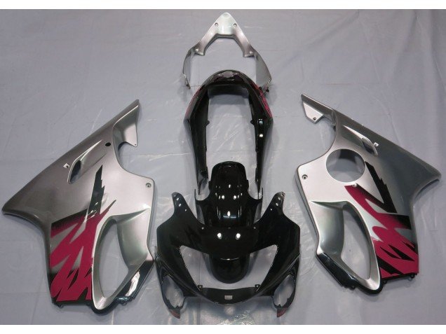 Plata Brillante & Rojo 1999-2000 CBR600 F4 Carenados Moto Plata Brillante & Rojo 1999-2000 CBR600 F4 Carenados Moto