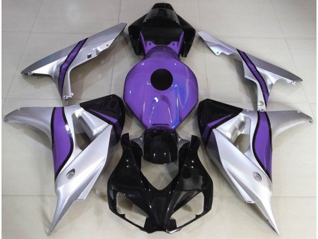 Plata & Púrpura Personalizado 2006-2007 CBR1000RR Carenados Moto Plata & Púrpura Personalizado 2006-2007 CBR1000RR Carenados Moto