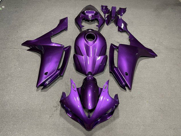 Púrpura Brillante 2007-2008 R1 Carenados Moto Púrpura Brillante 2007-2008 R1 Carenados Moto