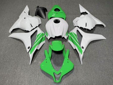 Raya Lateral Verde & Blanca 2009-2012 CBR600RR Carenados Moto