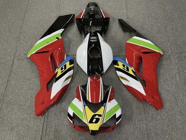 Rojo 6 2004-2005 CBR1000RR Carenados Moto