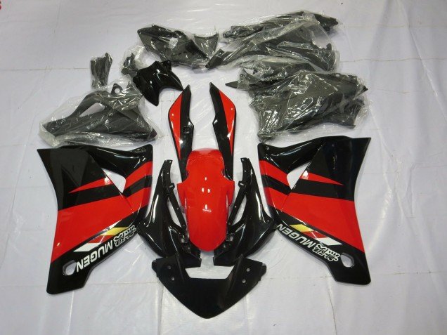 Rojo & Negro 2011-2014 CBR250RR Carenados Moto