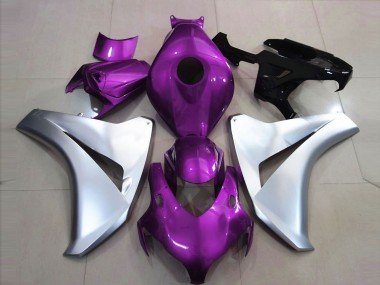 Rosa Brillante & Plata 2008-2011 CBR1000RR Carenados Moto