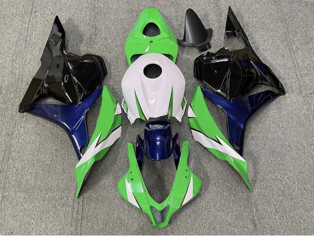 Verde & Blanco 2009-2012 CBR600RR Carenados Moto
