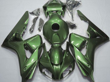 Verde Bosque Sólido 2006-2007 CBR1000RR Carenados Moto