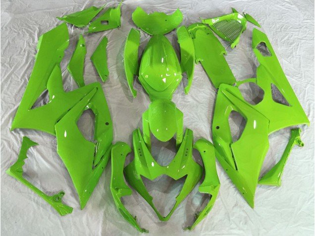 Verde Brillante 2005-2006 GSXR 1000 Carenados Moto Verde Brillante 2005-2006 GSXR 1000 Carenados Moto