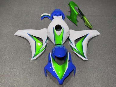 Verde Brillante & Azul 2008-2011 CBR1000RR Carenados Moto