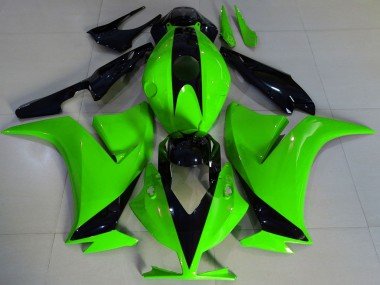 Verde Brillante & Negro 2012-2016 CBR1000RR Carenados Moto