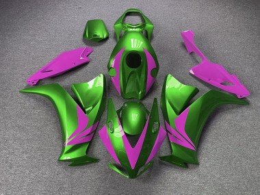 Verde Brillante & Rosa 2012-2016 CBR1000RR Carenados Moto