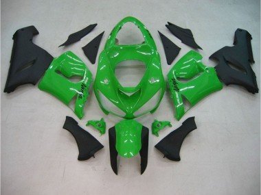 Verde Brillo Mate 2005-2006 ZX6R Carenados Moto