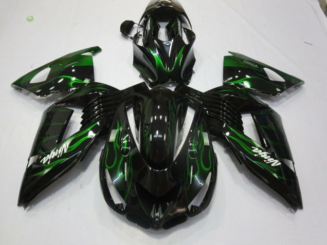Verde Llama 2006-2011 ZX14R Carenados Moto Verde Llama 2006-2011 ZX14R Carenados Moto