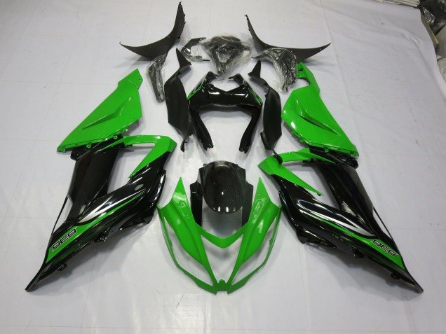 Verde Negro 2013-2018 ZX6R Carenados Moto Verde Negro 2013-2018 ZX6R Carenados Moto